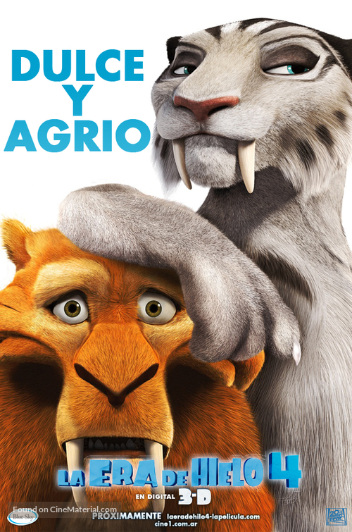 Ice Age: Continental Drift - Argentinian poster