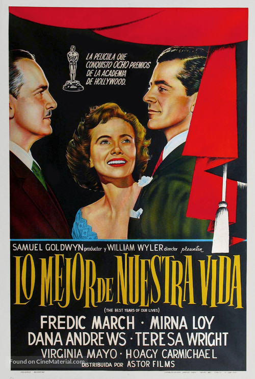 The Best Years of Our Lives - Argentinian Movie Poster