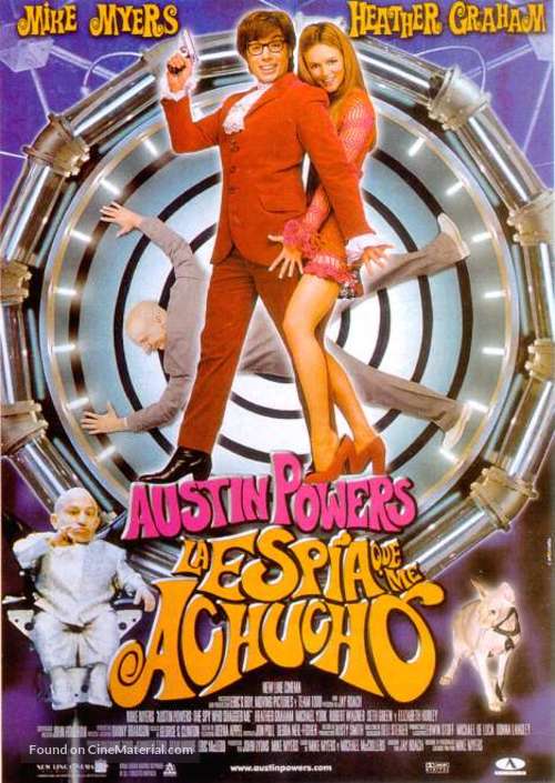 Austin Powers: The Spy Who Shagged Me - Spanish Movie Poster