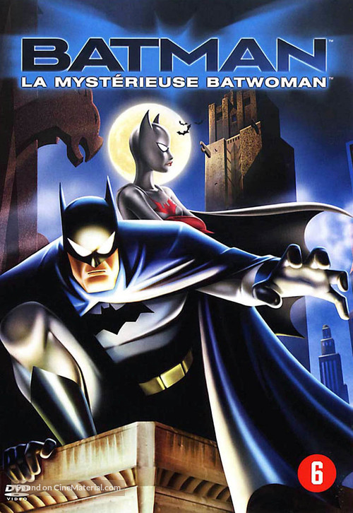 Batman: Mystery of the Batwoman - Belgian DVD movie cover