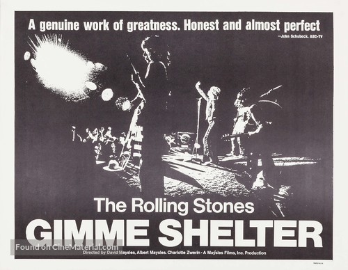 Gimme Shelter - Movie Poster