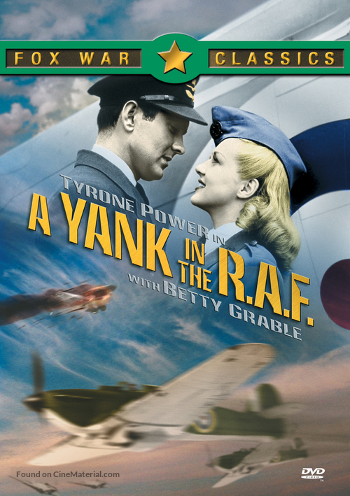A Yank in the R.A.F. - DVD movie cover