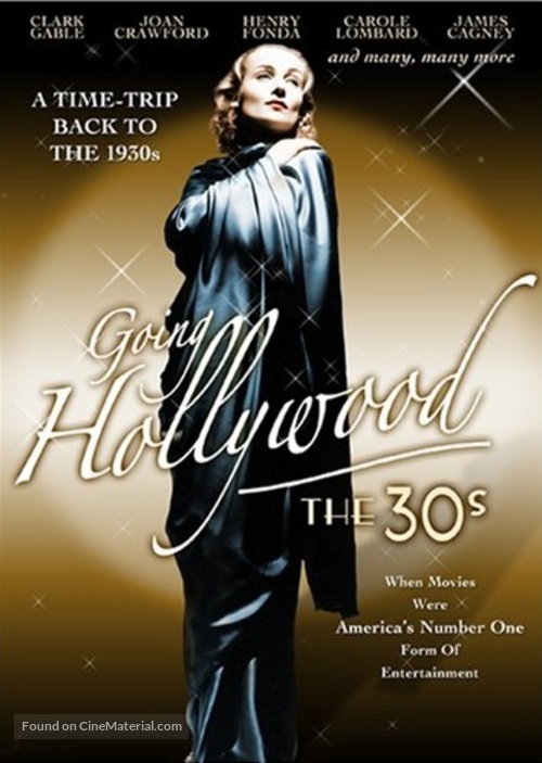 Going Hollywood: The &#039;30s - DVD movie cover