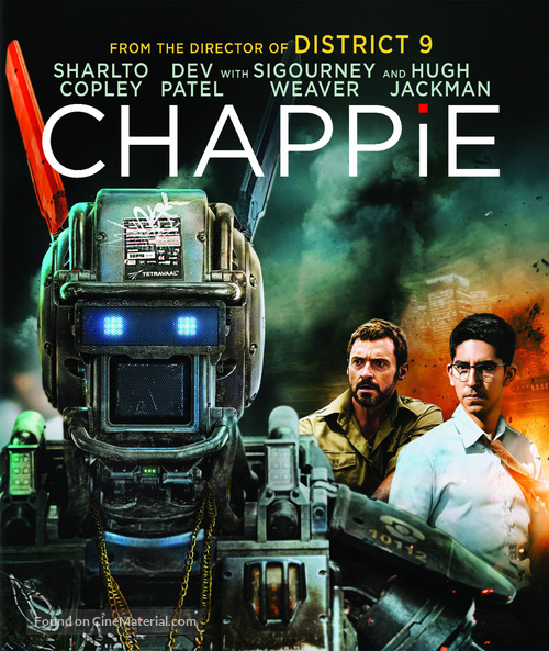 Chappie - Blu-Ray movie cover