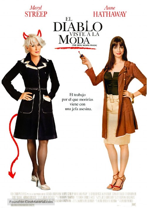The Devil Wears Prada - Mexican Theatrical movie poster