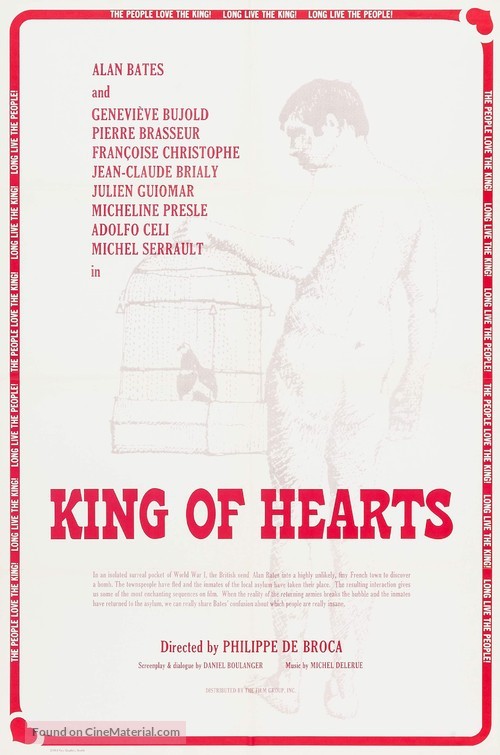 Roi de coeur, Le - Movie Poster