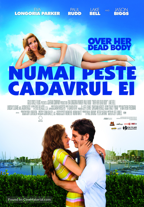 Over Her Dead Body - Romanian Movie Poster