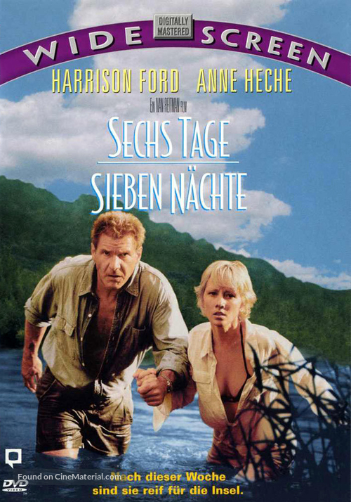 Six Days Seven Nights - German DVD movie cover