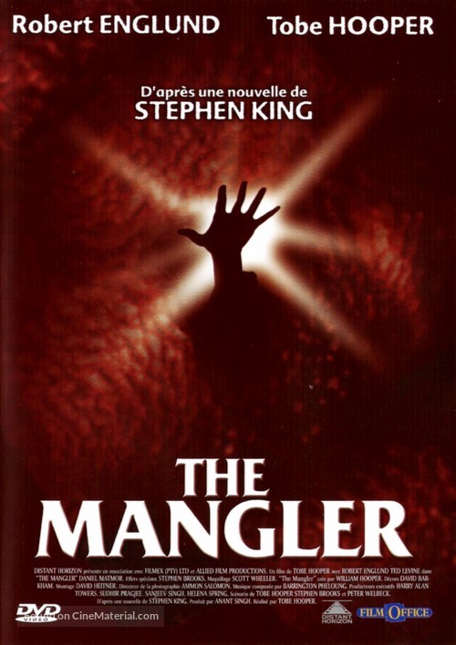 The Mangler - French DVD movie cover