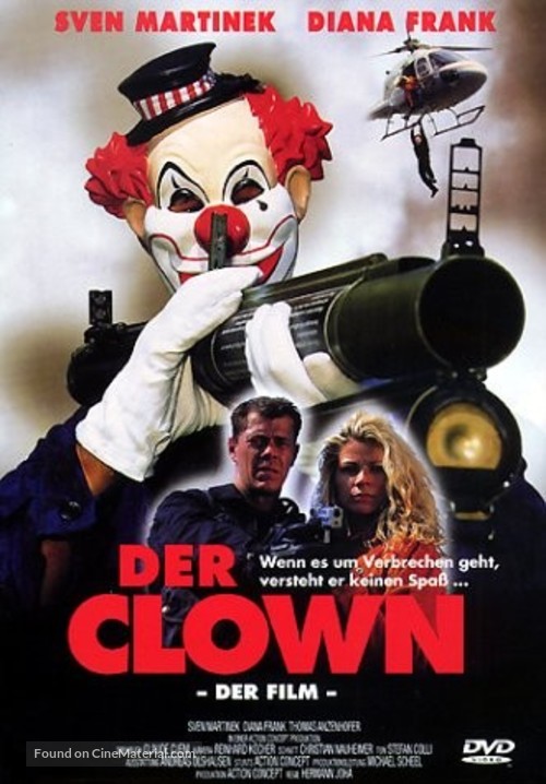 Der Clown - German DVD movie cover