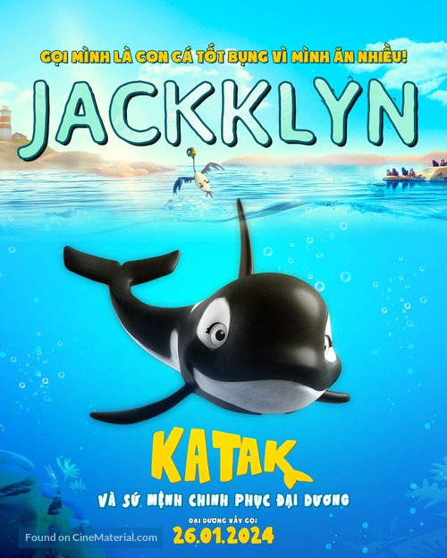 Katak, the Brave Beluga - Vietnamese Movie Poster