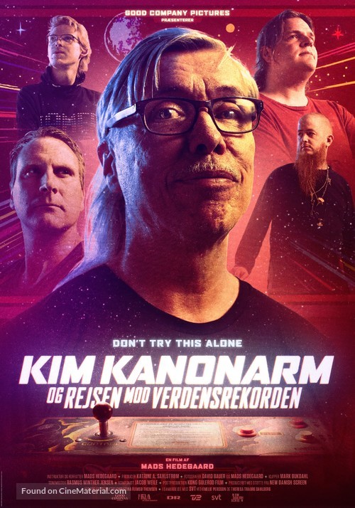 Kim Kanonarm og Rejsen mod Verdensrekorden - Danish Movie Poster