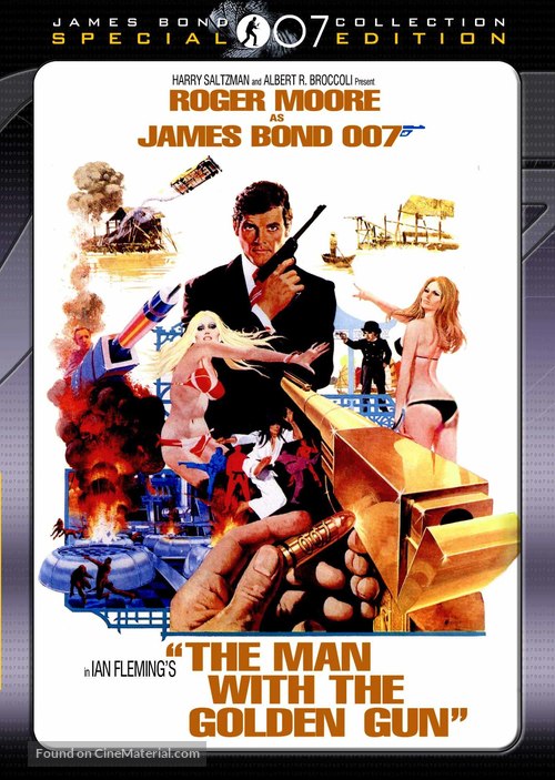 The Man With The Golden Gun - DVD movie cover