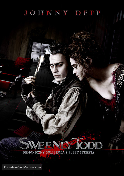 Sweeney Todd: The Demon Barber of Fleet Street - Polish Movie Poster