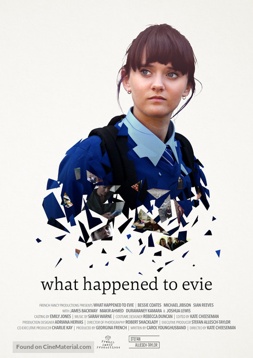 What Happened to Evie - British Movie Poster