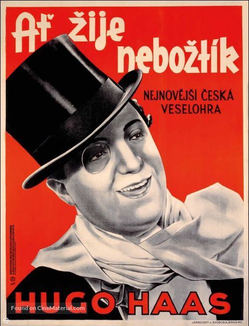 At zije nebozt&iacute;k - Czech Movie Poster