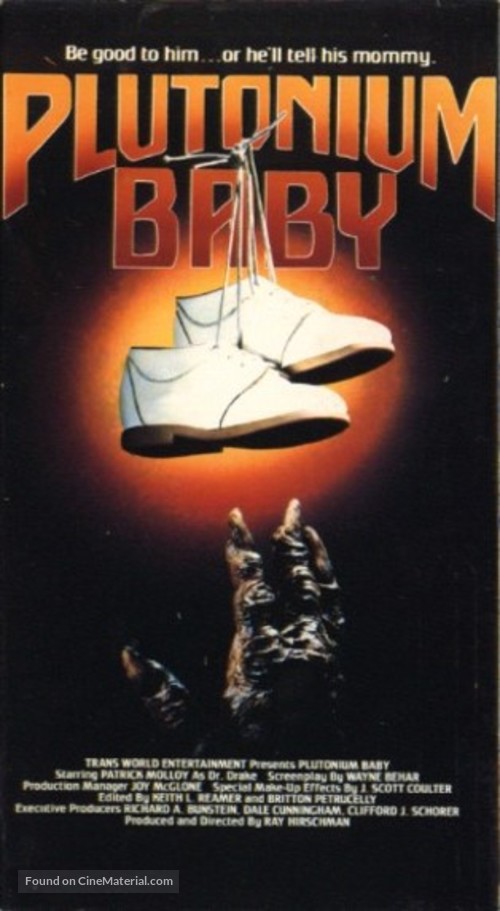 Plutonium Baby - VHS movie cover