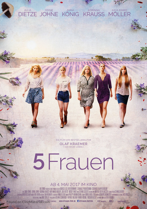 5 Frauen - German Movie Poster