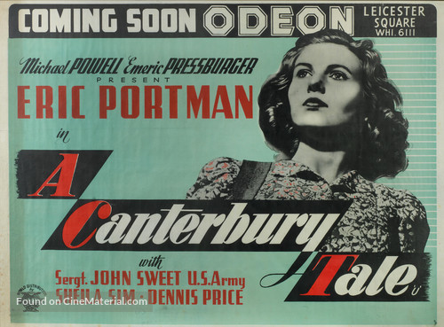 A Canterbury Tale - British Movie Poster