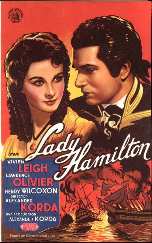 That Hamilton Woman - Spanish Movie Poster