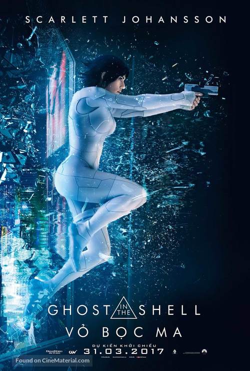 Ghost in the Shell - Vietnamese Movie Poster