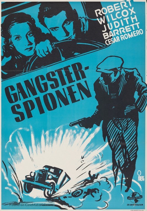 Armored Car - Swedish Movie Poster