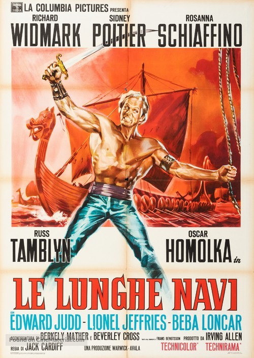 The Long Ships - Italian Movie Poster