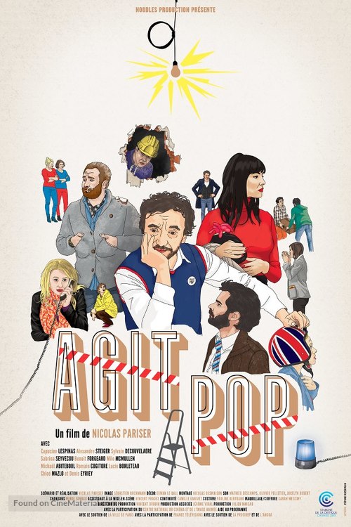 Agit Pop - French Movie Poster