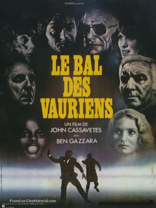 The Killing of a Chinese Bookie - French Movie Poster