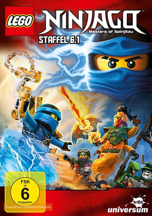 &quot;Ninjago: Masters of Spinjitzu&quot; - German DVD movie cover