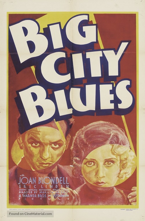 Big City Blues - Theatrical movie poster