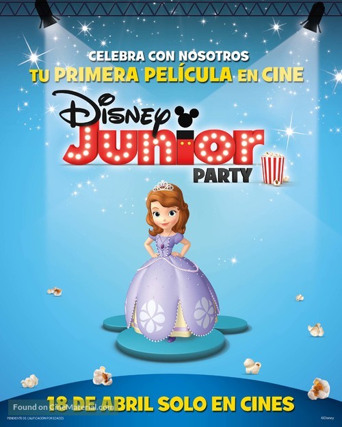 Disney Junior Party Spanish movie poster
