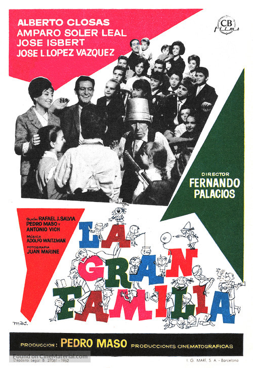 La gran familia - Movie Poster