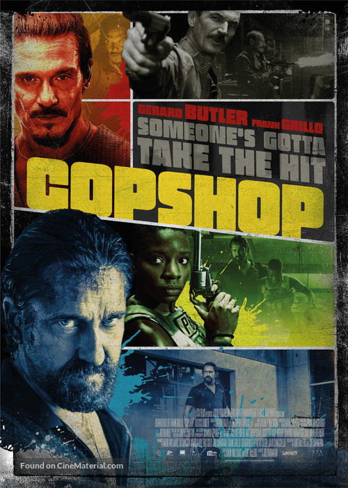 Copshop - Norwegian Movie Poster