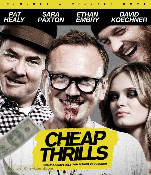 Cheap Thrills - Blu-Ray movie cover