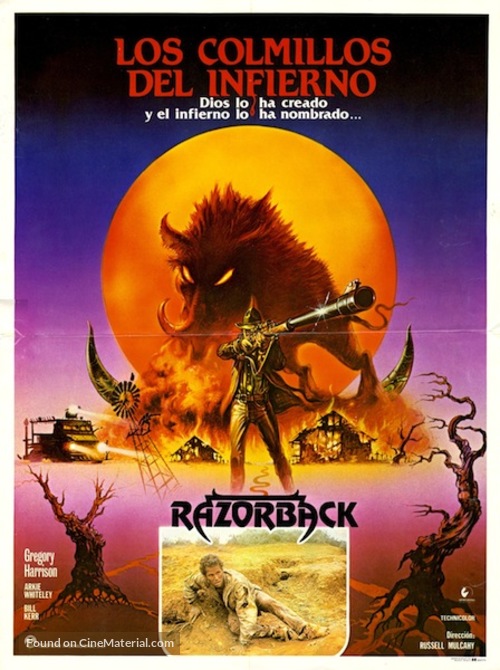 Razorback - Mexican Movie Poster