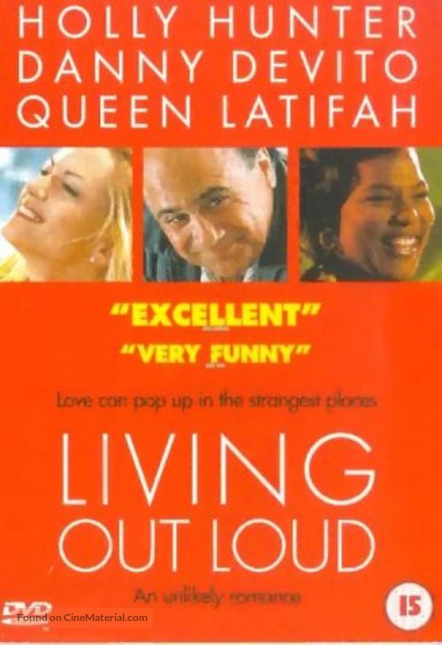 Living Out Loud - British DVD movie cover