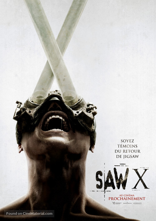 Saw X - French Movie Poster