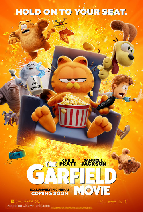 The Garfield Movie - British Movie Poster