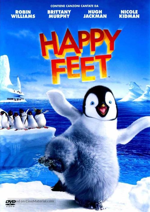 Happy Feet - Italian DVD movie cover