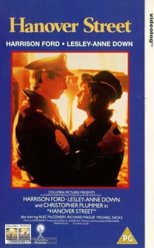 Hanover Street - British Movie Cover