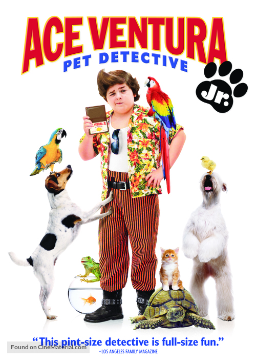 Ace Ventura Jr: Pet Detective - Danish DVD movie cover