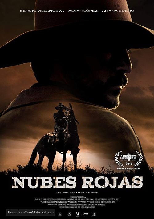 Nubes Rojas - Spanish Movie Poster