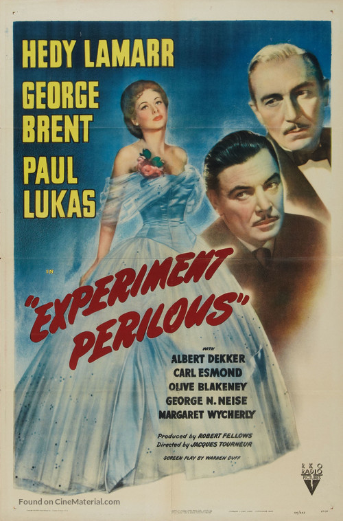 Experiment Perilous - Movie Poster
