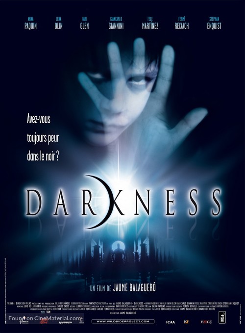 Darkness - French Movie Poster