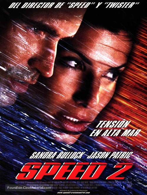 Speed 2: Cruise Control - Spanish Movie Poster