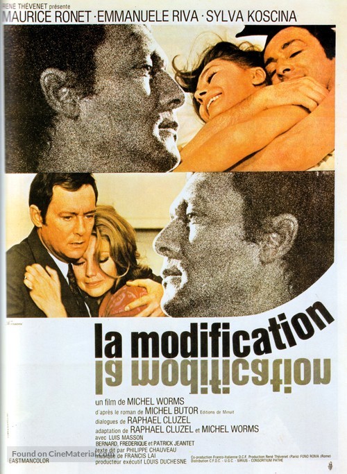 La modification - French Movie Poster