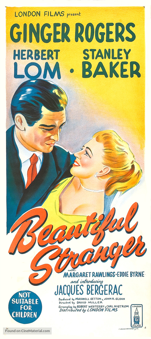 Beautiful Stranger - Australian Movie Poster