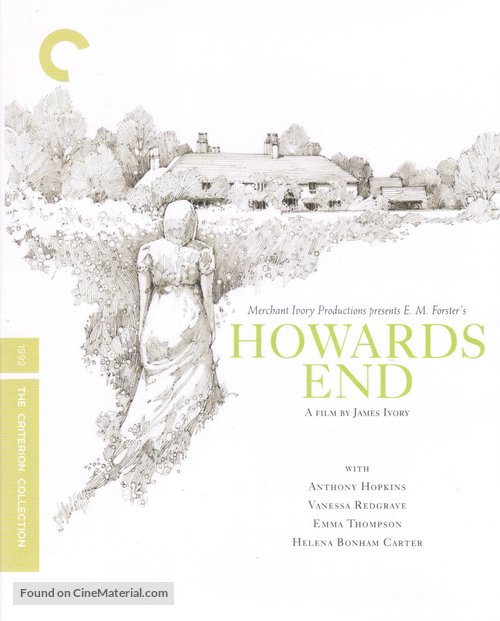 Howards End - Blu-Ray movie cover