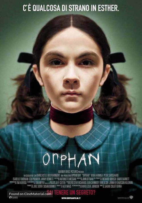Orphan - Italian Movie Poster